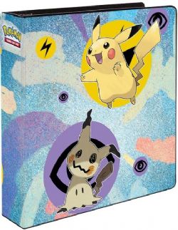 CARTABLE 2'' DE CARTE DE POKÉMON - PIKACHU & MIMIKYU ALBUM